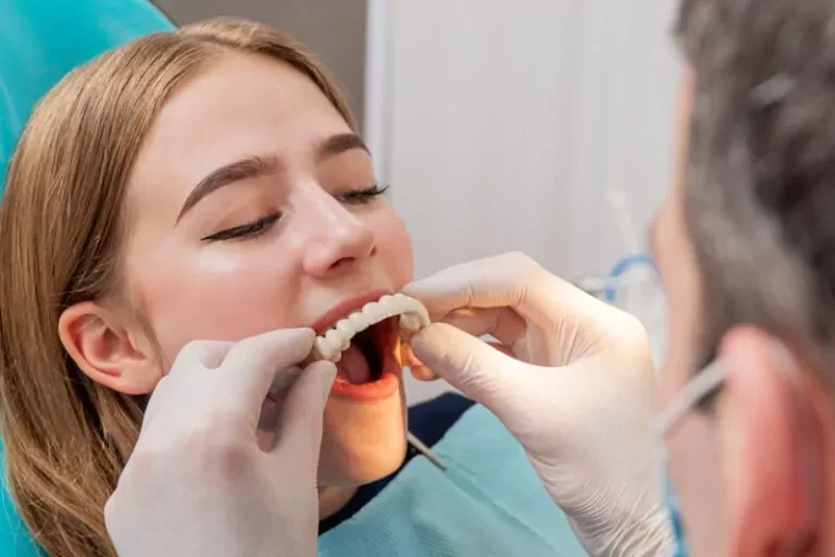 A Dental Patient Being Prepped For A Full Arch Implant 768x512 Dental Implants