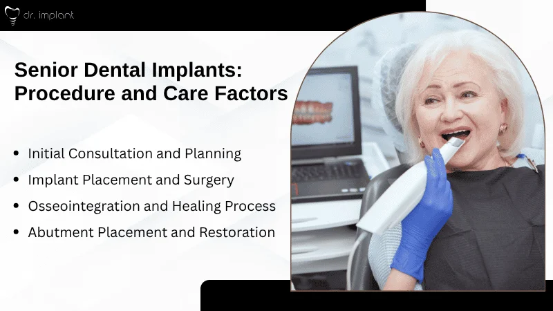 Dental Implant Procedure and Special Considerations for Seniors