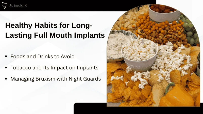 Lifestyle Habits to Protect Full Mouth Implants