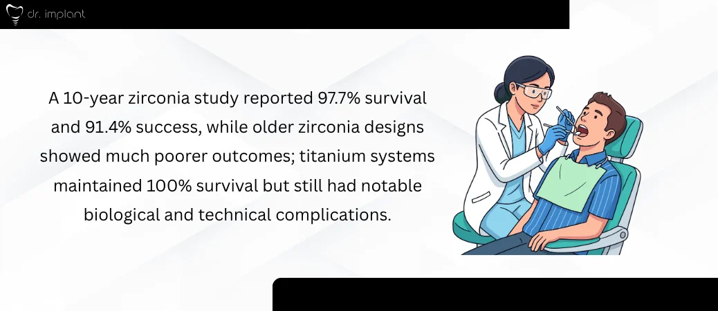 Ten-year and near-ten-year clinical evidence